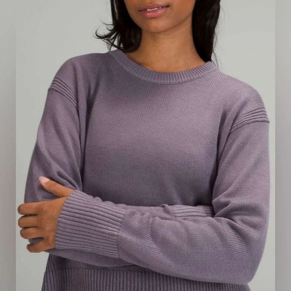 Lululemon Cashlu Boxy Crewneck Sweater - Picture 8 of 10